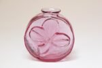 Vintage Blown Glass "Clover" Vase by Joel Myers for Blenko in Rosé - Image 3