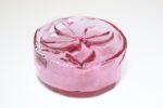 Vintage Blown Glass "Clover" Vase by Joel Myers for Blenko in Rosé - Image 8