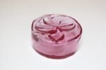 Vintage Blown Glass "Clover" Vase by Joel Myers for Blenko in Rosé - Image 9