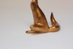 Vintage Gold Leaf Ceramic Fox by Freeman McFarlin Potteries - Image 13