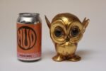 Vintage Gold Leaf Ceramic Owl by Freeman McFarlin Potteries - Image 8