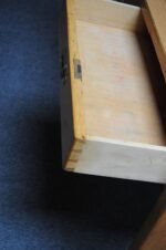 Vintage Italian Walnut, Beech and Brass Writing Table Desk by Gio Ponti for BNL - Image 34