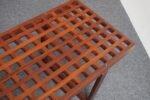 Danish Modern Rosewood Lattice Bench / Coffee Table by Peter Løvig Nielsen - Image 12