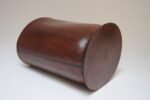 Vintage Italian Brown Leather Wastebasket - Image 11