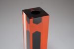 Italian Modern Orange and Black Lucite Soliflore / Bud Vase after Luigi Massoni - Image 22