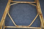 Italian Modernist Tito Agnoli-Style Rattan and Bamboo Sleigh Daybed / Single Bed - Image 14
