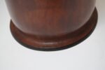 Vintage Italian Brown Leather Wastebasket - Image 25
