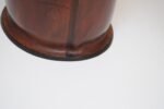 Vintage Italian Brown Leather Wastebasket - Image 27