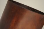 Vintage Italian Brown Leather Wastebasket - Image 23