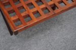 Danish Modern Rosewood Lattice Bench / Coffee Table by Peter Løvig Nielsen - Image 11