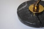 Italian Modern Brass, Metal, and Black Marble Table Lamp by Luci Milano - Image 29