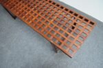 Danish Modern Rosewood Lattice Bench / Coffee Table by Peter Løvig Nielsen - Image 13
