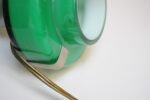 Pair of Mid-Century Green Blown Cased Glass Table Lamps after Luciano Vistosi - Image 12