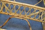 Italian Modernist Rattan and Bamboo Sleigh Daybed after Tito Agnoli for Bonacina - Image 16