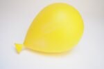 Vintage Italian Yellow Balloon Table Lamp / Sconce by Yves Christin for Bilumen - Image 5
