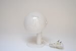 Vintage Italian "Mushroom" Table Lamp in Enameled Metal with Swiveling Shade - Image 9