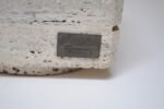 Vintage Italian Travertine and Brass Decorative Cube Box by Passeri for Ark Line - Image 25
