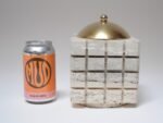 Vintage Italian Travertine and Brass Decorative Cube Box by Passeri for Ark Line - Image 12