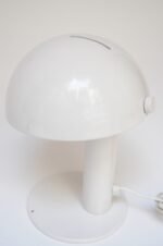 Vintage Italian "Mushroom" Table Lamp in Enameled Metal with Swiveling Shade - Image 7