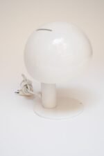 Vintage Italian "Mushroom" Table Lamp in Enameled Metal with Swiveling Shade - Image 3