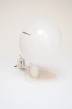 Vintage Italian "Mushroom" Table Lamp in Enameled Metal with Swiveling Shade - Image 4