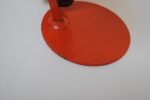 Petite Vintage Italian Orange Metal Adjustable Task / Table Lamp - Image 14