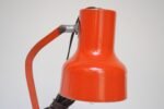 Petite Vintage Italian Orange Metal Adjustable Task / Table Lamp - Image 7