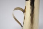 Petite Mid-Century Swedish Modern Hammered Brass Pitcher - Image 14