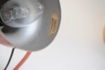 Petite Vintage Italian Orange Metal Adjustable Task / Table Lamp - Image 15