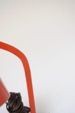 Petite Vintage Italian Orange Metal Adjustable Task / Table Lamp - Image 12