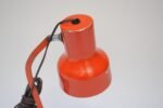 Petite Vintage Italian Orange Metal Adjustable Task / Table Lamp - Image 6