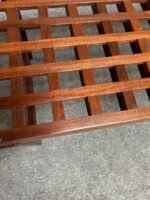 Danish Modern Rosewood Lattice Bench / Coffee Table by Peter Løvig Nielsen - Image 9