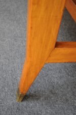 Vintage Gio Ponti BNL Writing Table / Desk in Italian Walnut, Beech and Brass - Image 26