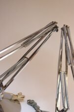 Pair of Vintage Articulating Chrome Desk/Task Lamps by Jac Jacobsen for Luxo - Image 16