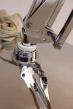 Pair of Vintage Articulating Chrome Desk/Task Lamps by Jac Jacobsen for Luxo - Image 28