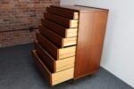 Vintage Mahogany Highboy Chest of Drawers / Dresser by Edward Wormley for Dunbar - Image 4