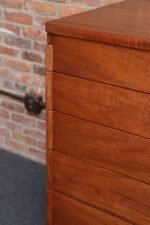 Vintage Mahogany Highboy Chest of Drawers / Dresser by Edward Wormley for Dunbar - Image 15