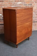 Vintage Mahogany Highboy Chest of Drawers / Dresser by Edward Wormley for Dunbar - Image 8
