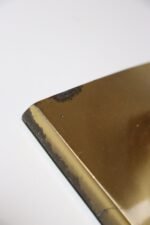 Oversized Mid-Century Modern Walnut and Brass Dual-Socket Table Lamp by Laurel - Image 26