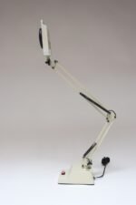 Vintage Off-White Adjustable Articulating Task / Desk Lamp by Electrix - Image 13