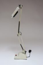 Vintage Off-White Adjustable Articulating Task / Desk Lamp by Electrix - Image 12