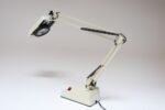 Vintage Off-White Adjustable Articulating Task / Desk Lamp by Electrix - Image 4