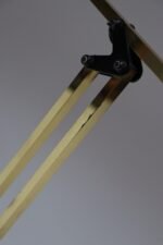 Vintage Black and Tubular Brass Adjustable Articulating Task / Desk Lamp by Electrix - Image 13