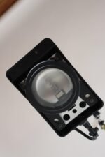 Vintage Black and Tubular Brass Adjustable Articulating Task / Desk Lamp by Electrix - Image 16