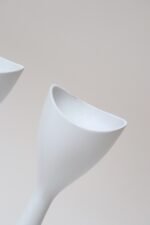 Set of Three Danish Modern Tulip-Form Candlesticks by Brdr Bonfils - Image 8