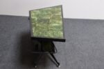 Asymmetrical French Modern Iron and Green Tile Swiveling Coffee/Cocktail Table - Image 28