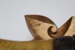 Vintage Folk Art Bull Horn Wall Sculpture / Coat Rack with Hand Carved Bracket - Image 27