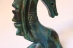 Pair of Italian Modernist Sea Garden Ceramic Horses by Alvino Bagni for Raymor - Image 20