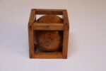 Vintage Folk Art Carved 'Ball in Cage' Whimsy - Image 9