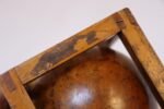 Vintage Folk Art Carved 'Ball in Cage' Whimsy - Image 14